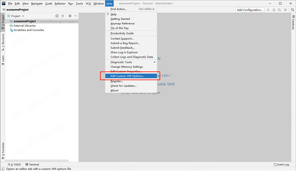 JetBrains Goland 2020.1汉化破解版 64位下载(附激活码及汉化、破解补丁)