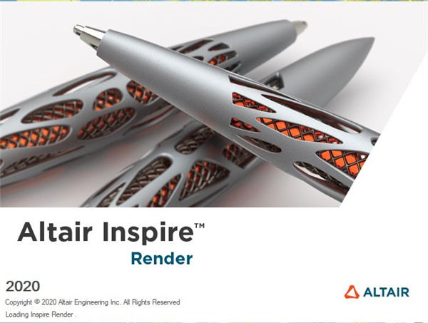 Altair Inspire Render 2020中文破解版下载(附破解教程)