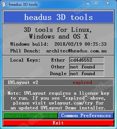 headus 3D tools(三维扫描成像工具)