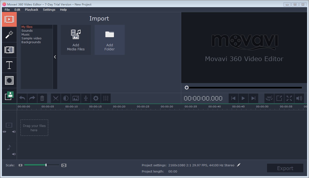 Movavi 360 Video Editor绿色版