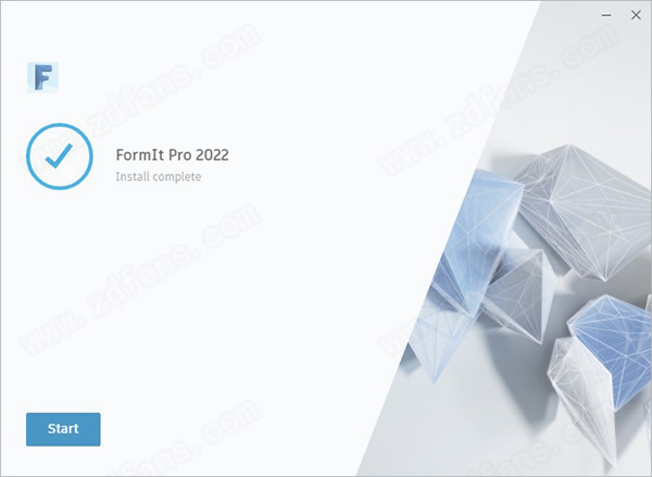 Autodesk FormIt 2022破解补丁-Autodesk FormIt Pro 2022破解文件下载(附破解教程)