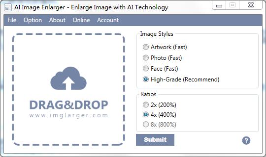 AI Image Enlarger