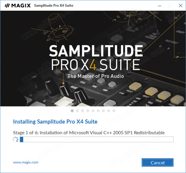 音乐作曲软件-MAGIX Samplitude Pro X4 Suite破解版 v15.1.1.236下载(附破解补丁)