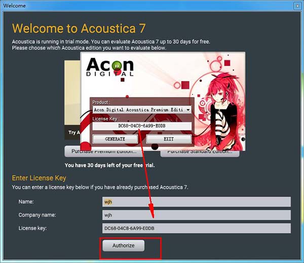 Acoustica Premium Edition 7中文破解版下载 32/64位 v7.1.1