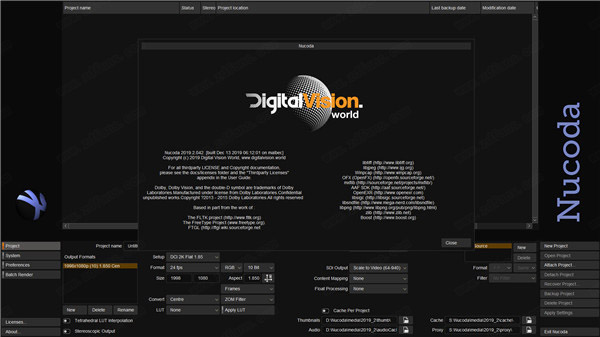 Nucoda 2020中文破解版-Digital Vision Nucoda 2020免费激活版 v2020.1.027下载(附破解补丁)