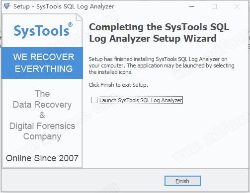 SQL Log Analyzer 8中文破解版-SysTools SQL Log Analyzer 8免费激活版下载 v8.0.1(附破解补丁)