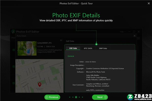 Photos Exif Editor破解版-Photos Exif Editor最新版下载 v1.0.0