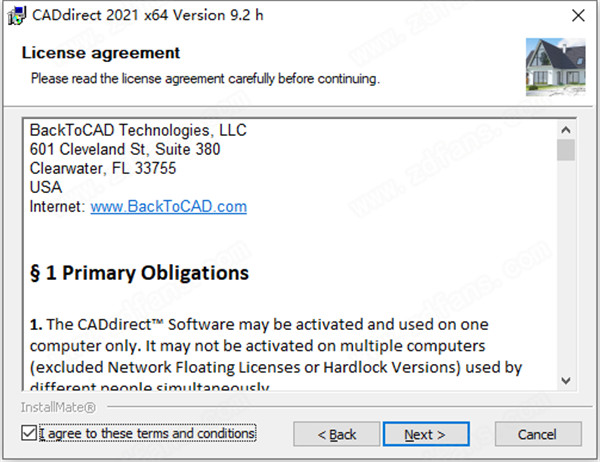 CADdirect 2021破解版-BackToCAD CADdirect 2021破解版 v9.2h下载(附注册机)