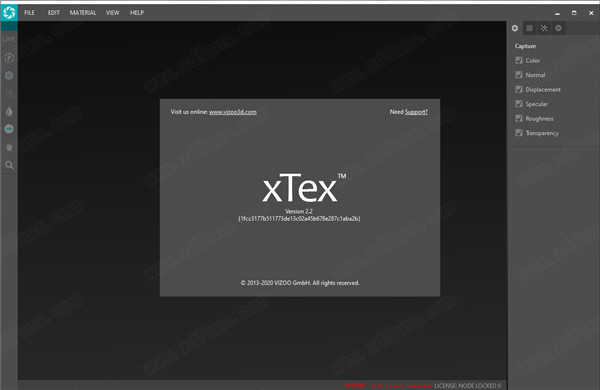 Vizoo3D xTex破解版(3D纹理材质软件) v2.2.0下载(附破解补丁)