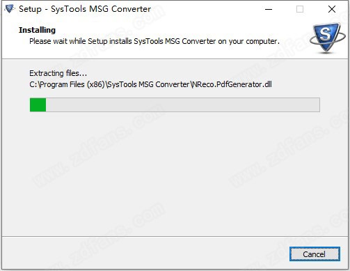 SysTools MSG Converter 7中文破解版下载(附破解补丁)