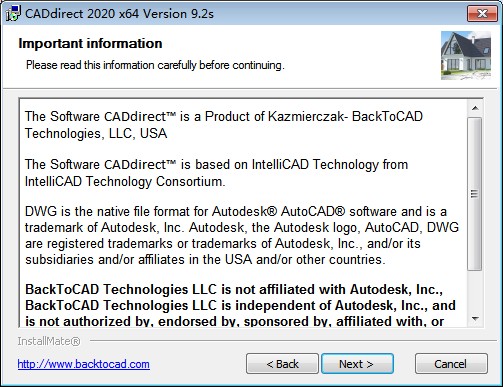 BackToCAD CADdirect 2020破解版