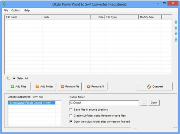 Okdo PowerPoint to Swf Converter免费版