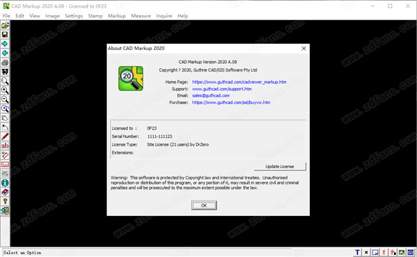 Guthrie CAD Markup 2020 A.08破解版下载(附破解补丁)