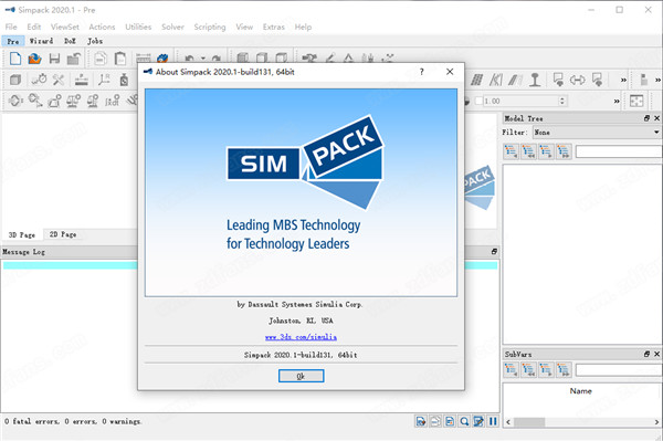 DS SIMULIA Simpack 2020.1破解版下载(附破解补丁及许可证文件)