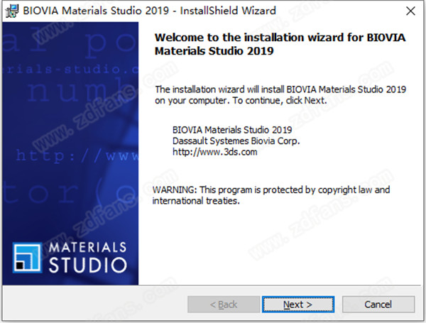 BIOVIA Materials Studio 2019破解版 v19.1.0.2353下载(附许可证及破解教程)