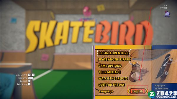 滑板鸟中文破解版-滑板鸟(SkateBIRD)steam游戏绿色免安装版下载 v1.0