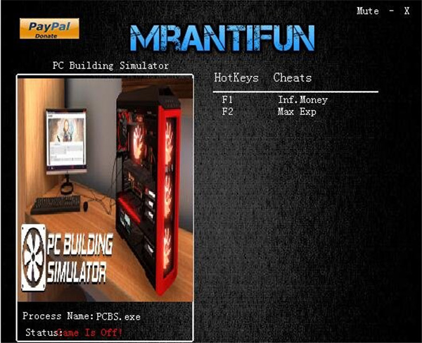 装机模拟器二项修改器MrAntiFun版