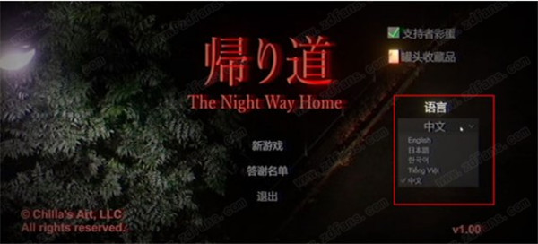 回家的夜路中文破解版-回家的夜路PC绿色免安装版下载 v1.0