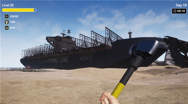 拆船模拟器中文版-拆船模拟器(Ship Graveyard Simulator)PC游戏绿色免安装版下载 v1.0