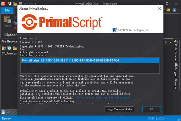 PrimalScript 2021破解补丁-PrimalScript 2021破解文件下载(附破解教程)