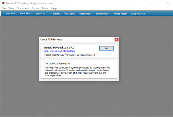 PDF处理软件-Neevia PDFdesktop破解版 v7.0.0下载(附破解补丁及注册码)