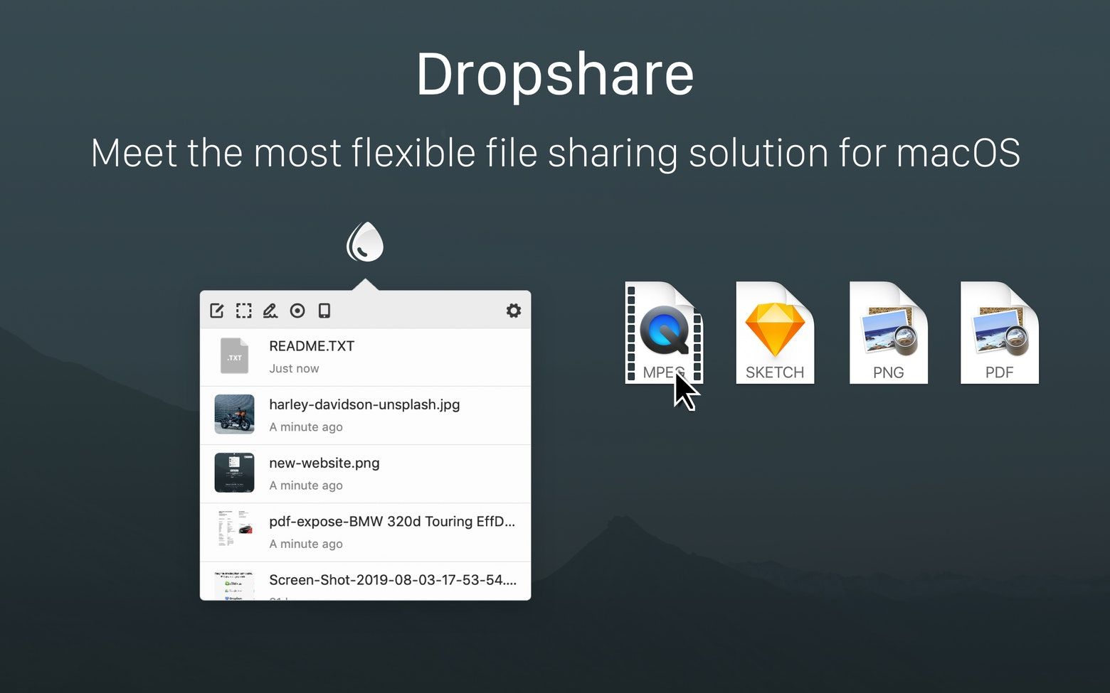 Dropshare 5.39 Mac安全文件共享工具下载插图