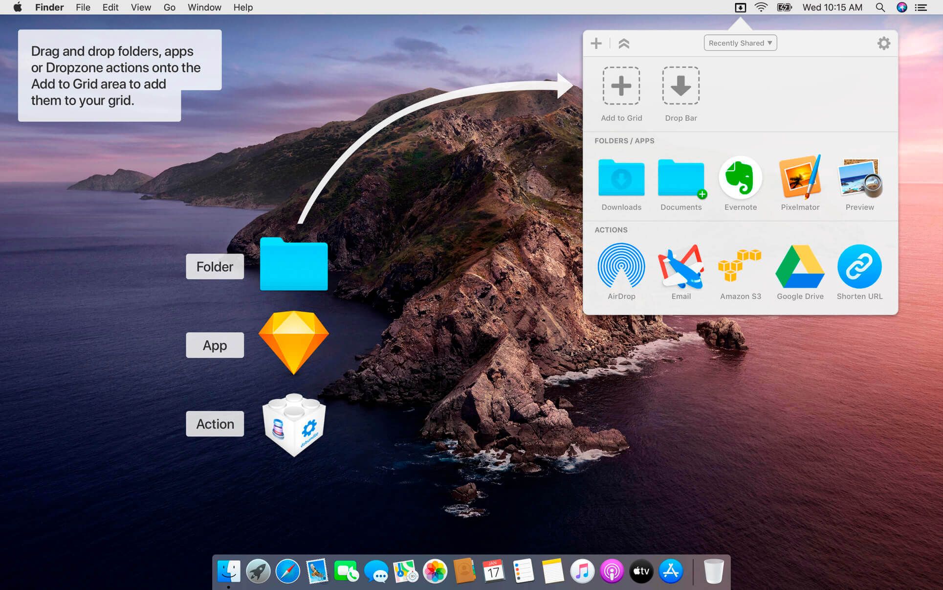 Dropzone 4.7.9 Mac系统小工具下载插图