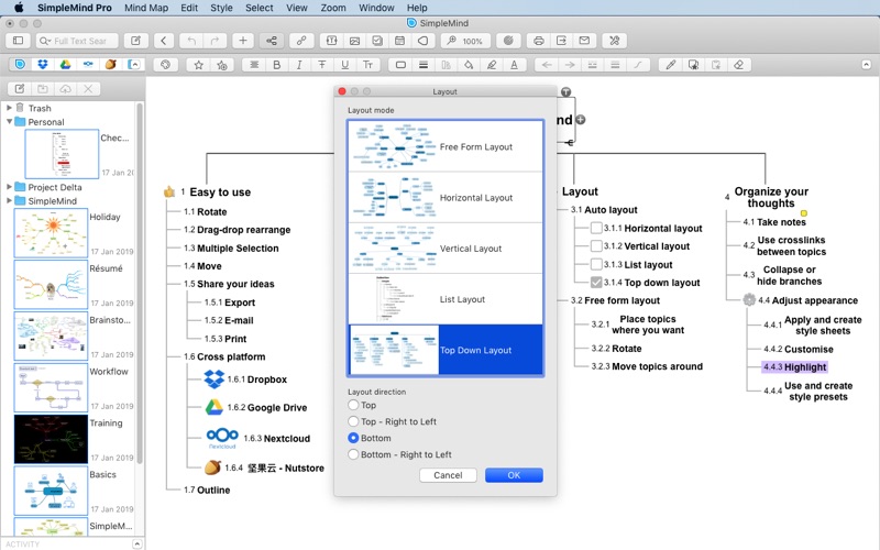 SimpleMind Pro Full Edition 2.2.1 Mac/Win 官方原版+完美激活补丁下载插图