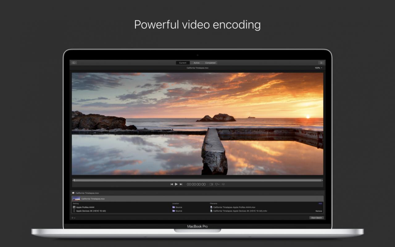 Apple Compressor 4.6.6 for Mac 破解版 下载 视频转换压缩软件插图