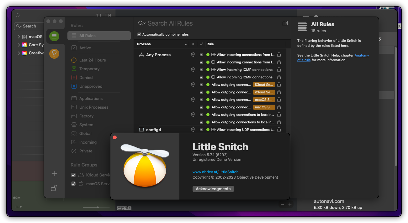 Little Snitch 5.7.1  Multilingual  Mac 多语言版 Macos 著名防火墙软件下载插图