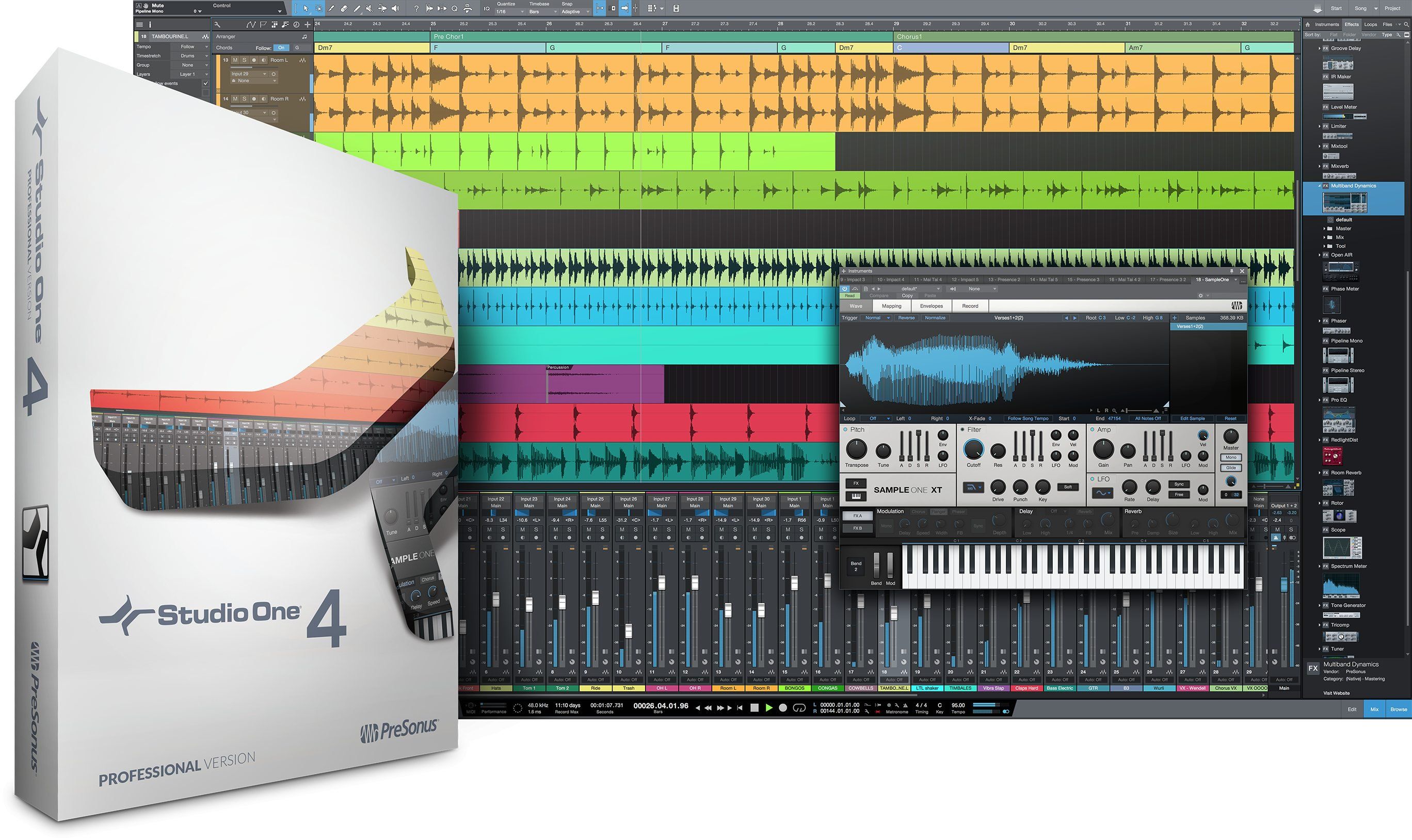 PreSonus Studio One 6 Professional v6.2 Win/Mac 音乐创作软件 中文多语言版 安装教程下载插图