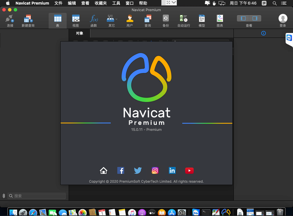 Navicat Premium 16.2.5 for Mac 数据库管理工具 中文汉化下载插图3