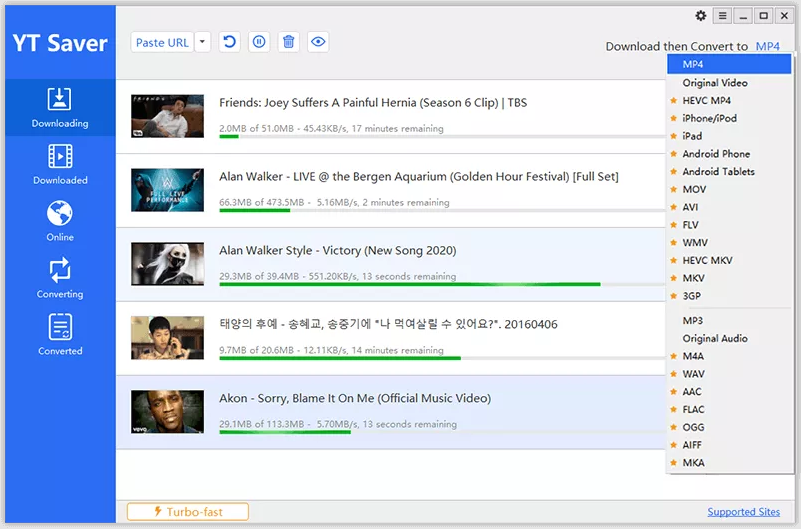 YT Saver Video Downloader & Converter 7.0.2 Mac功能强大的视频下载和转换工具插图