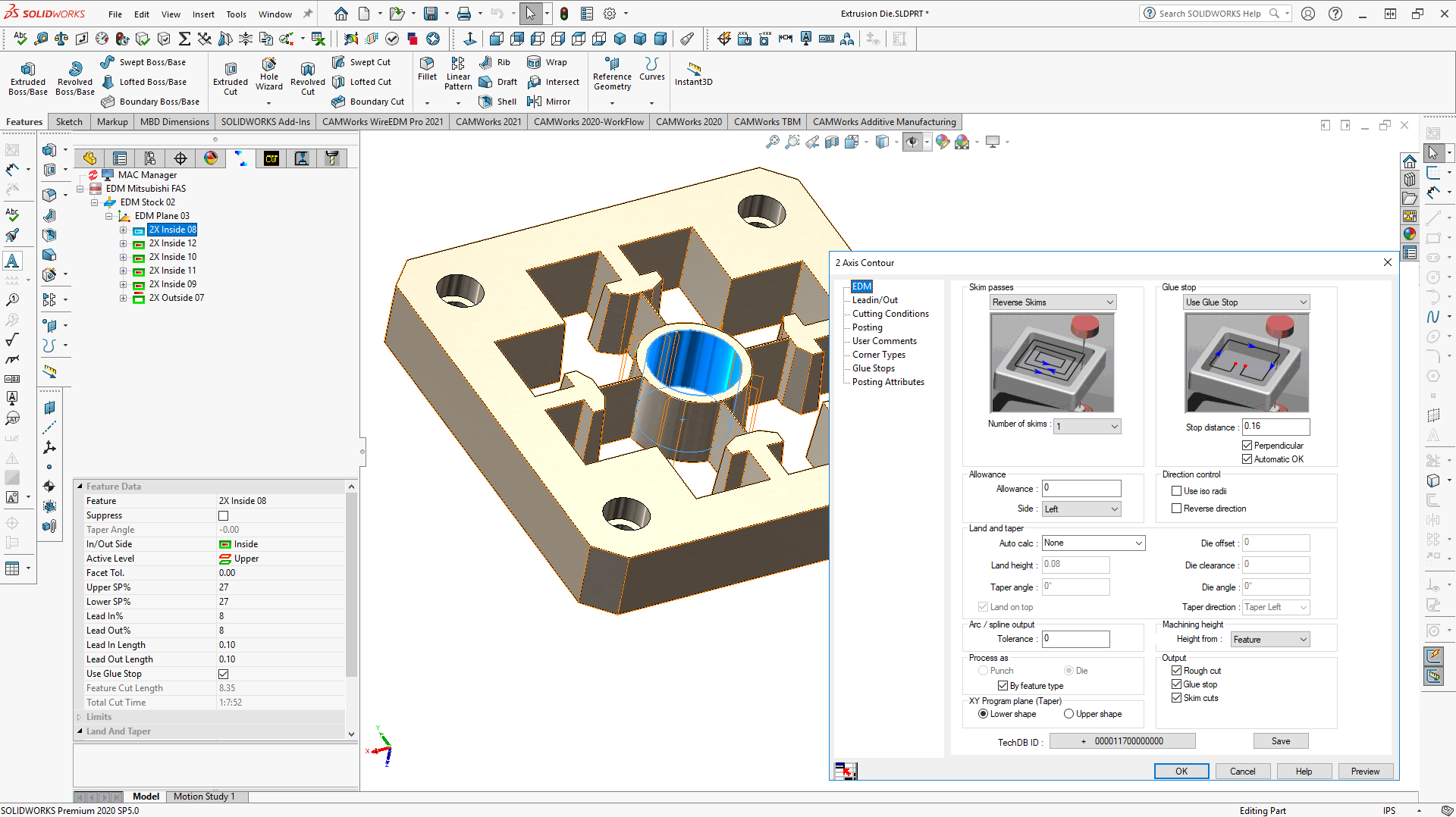 CAMWorks WireEDM Pro 2023 SP0 for SolidWorks Win编程和仿真插件下载插图