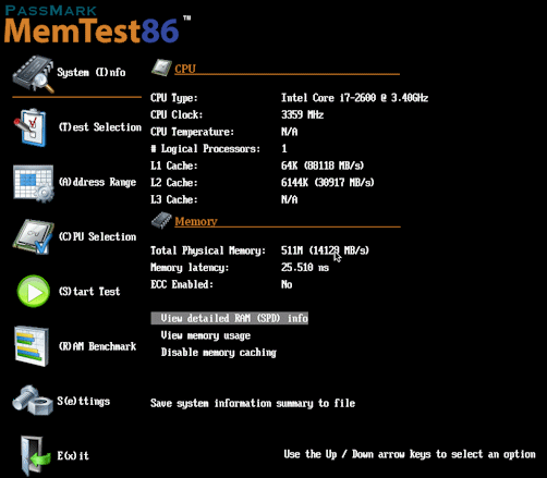 的Memtest86