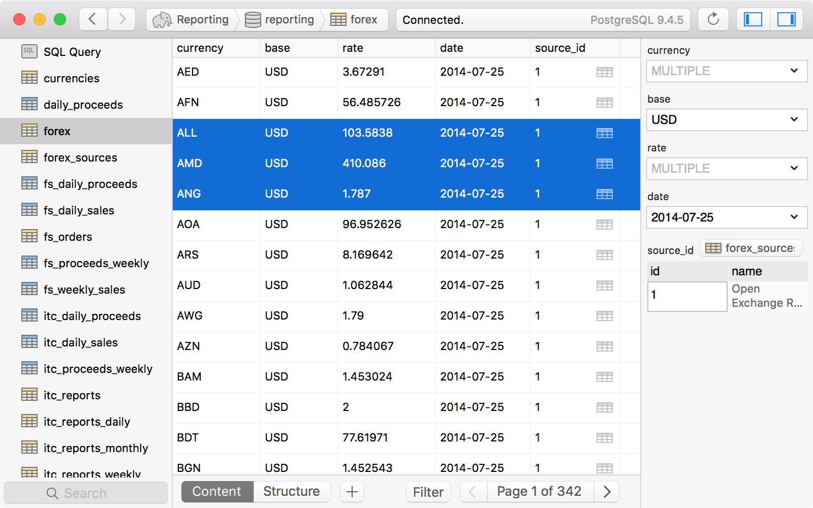 Postico 2.0.2 Mac 免费下载 Sql 数据库管理软件插图