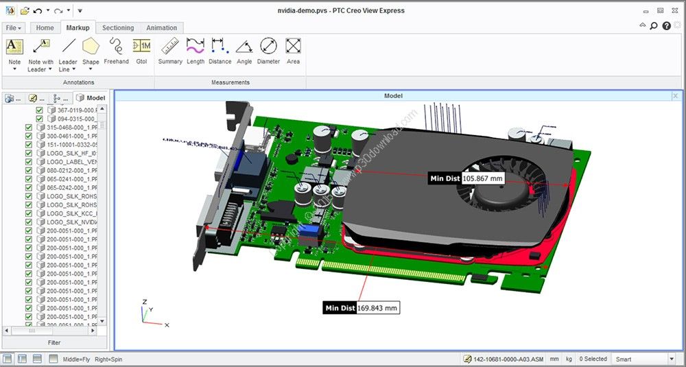 PTC Creo View 9.1.0.0 Win 强大的3D可视化软件 激活破解版下载插图