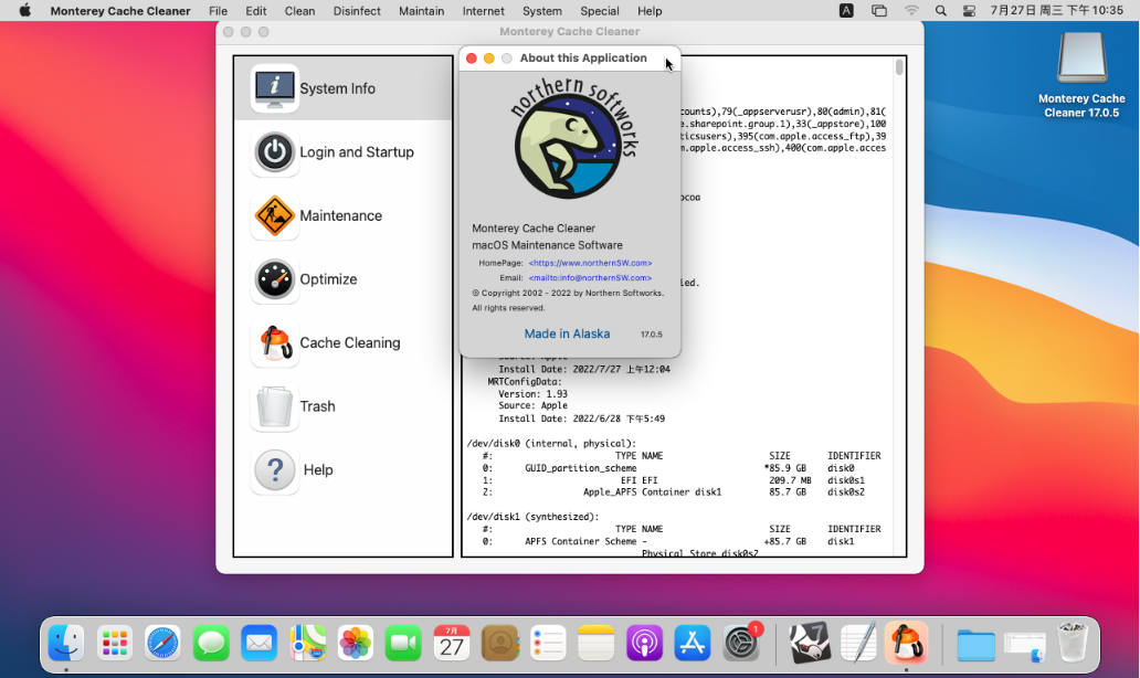 Ventura Cache Cleaner 18.0.2.1 Mac系统清理软件下载插图