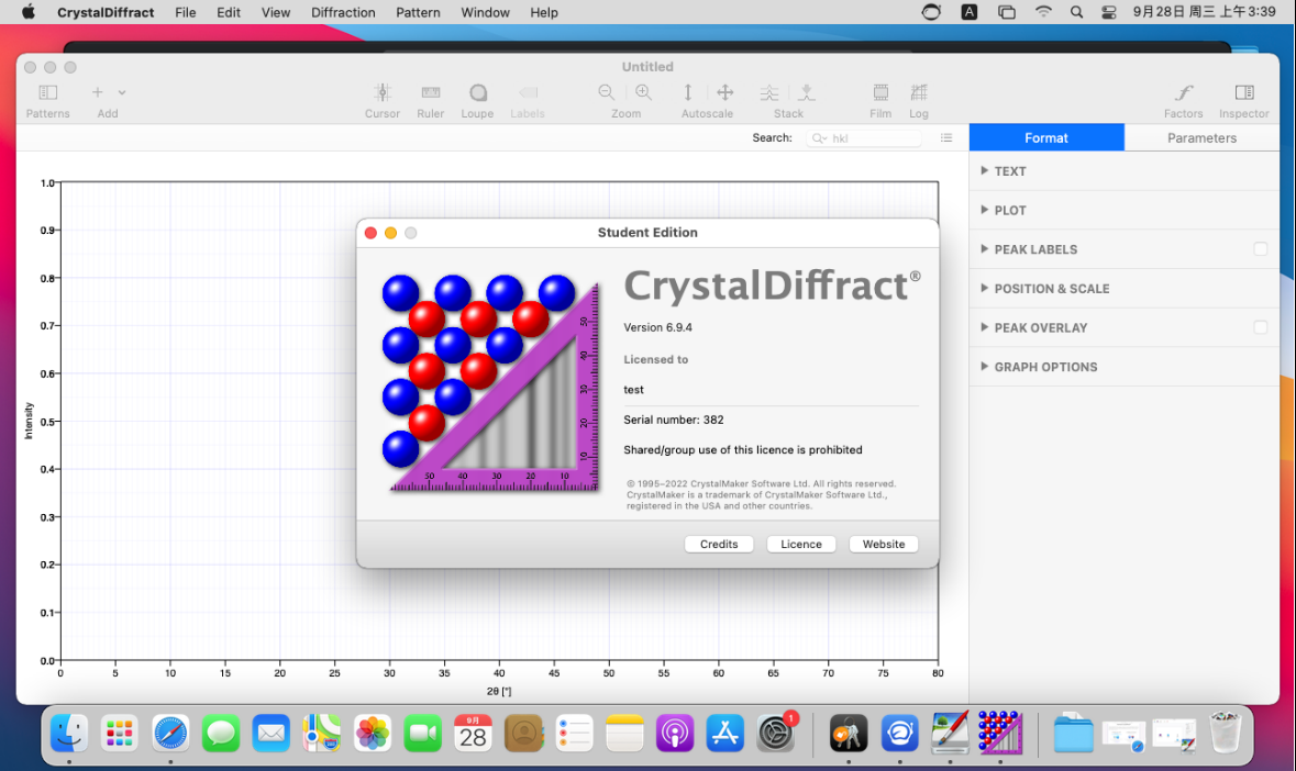 CrystalDiffract v6.9.4 Mac/Win粉末衍射软件 晶体结构软件下载插图