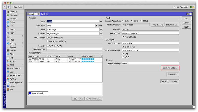 Mikrotik RouterOS 6.46.1 L6 VMware虚拟机预装镜像下载插图1