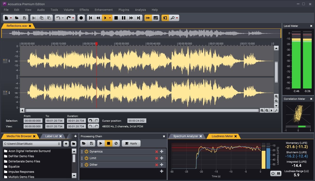 Acon Digital Acoustica Premium 7.2.1 Mac 专业强大的音频软件下载插图