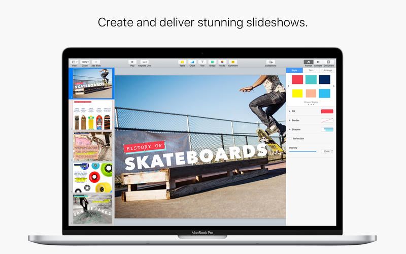 Apple Keynote 9.0.1 Mac 强大的演示文稿软件 苹果版PPT下载插图