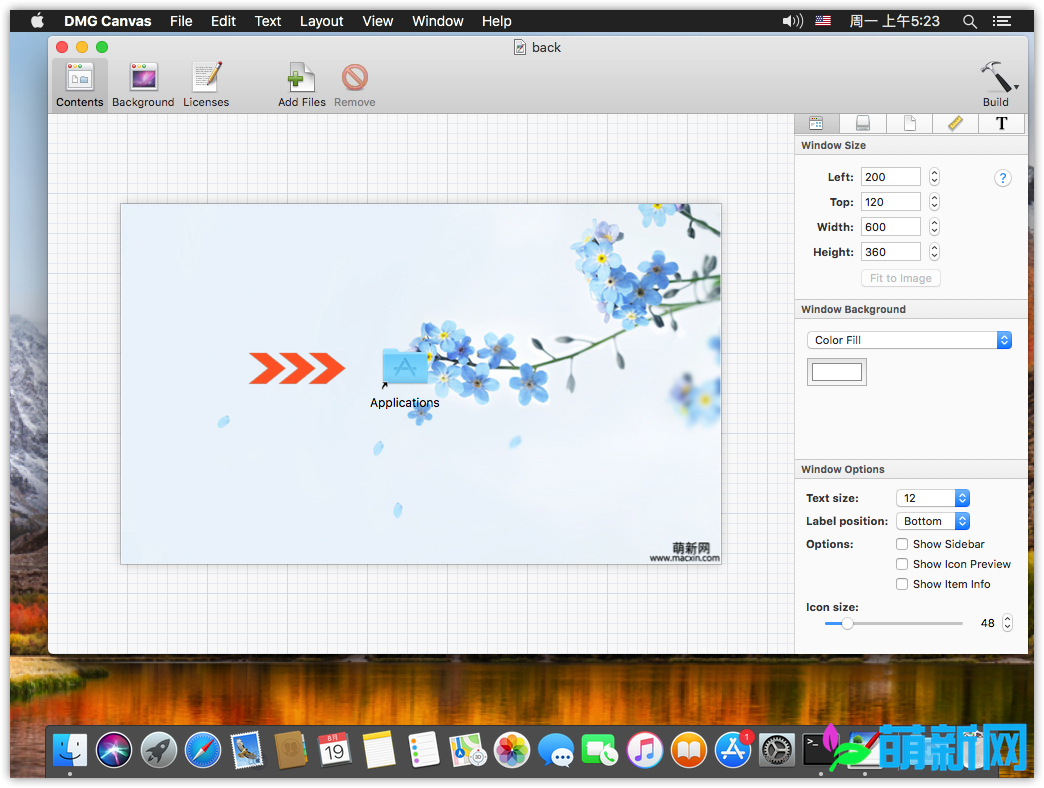DMG Canvas 2.4.3 Mac Dmg制作美化工具下载插图