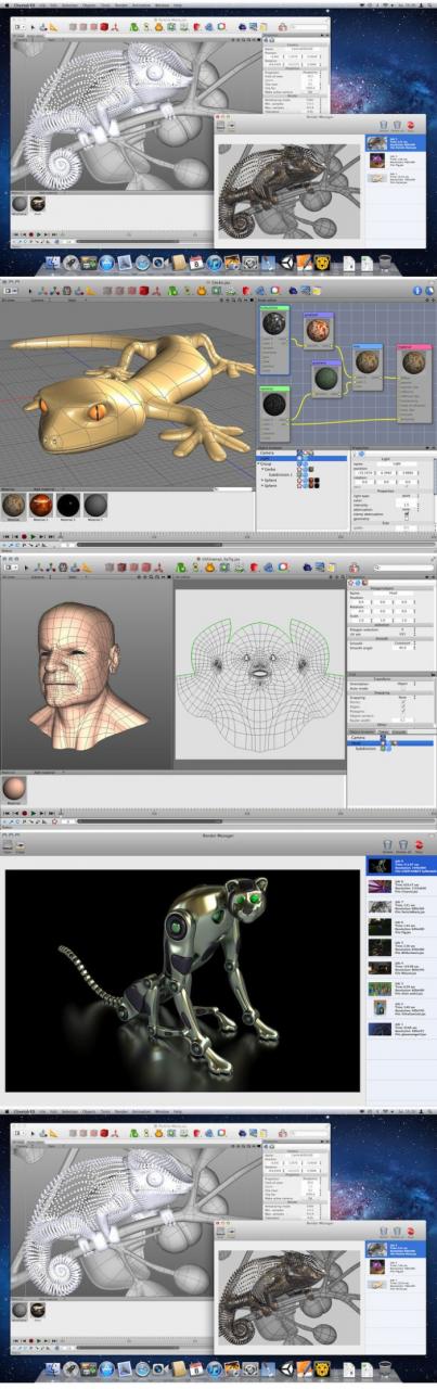 Cheetah3D 7.3.1 for Mac破解版 强大的3D动画软件下载插图