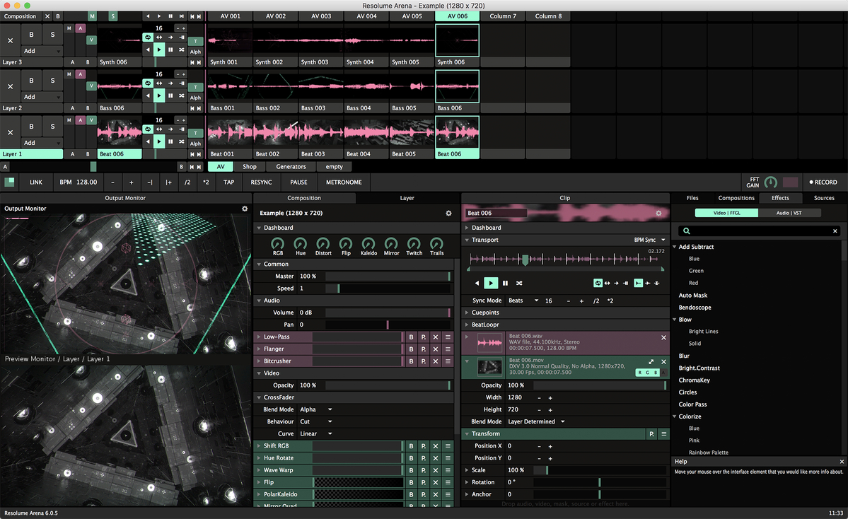 Resolume Avenue 6.1.0 Mac 专业VJ软件 完美激活破解版下载插图