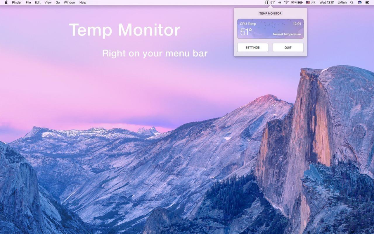 Temp Monitor 1.1.8 Mac 硬件温度监测软件下载插图