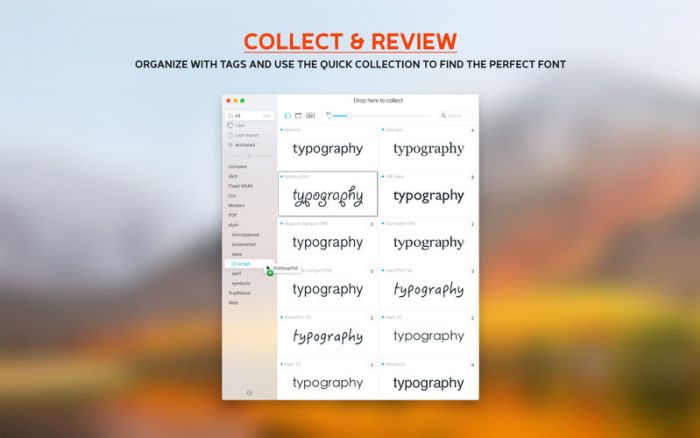 Typeface for Mac v2.10 破解激活版 字体管理软件下载插图