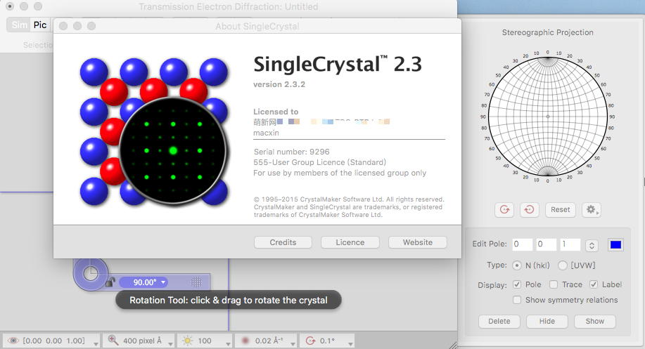 SingleCrystal v2.3.2 Mac/Win化学绘图分析软件下载插图