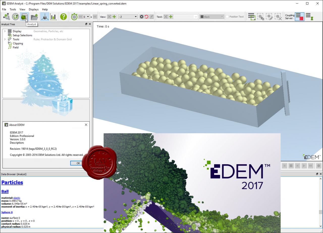 DEM Solutions EDEM 2017 v3.0.0 x64 破解版 完美激活下载插图