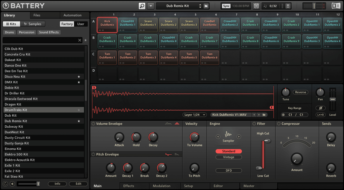 Native Instruments Battery for Mac v4.1.6 鼓采样器 破解版下载插图